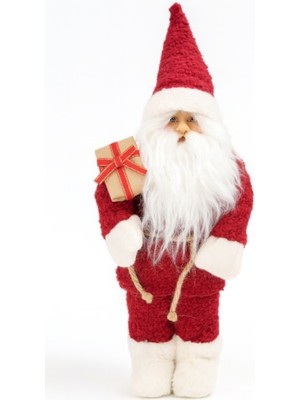 Gümrük Bey Noel Baba Oyuncak Figür 80CM - Yılbaşı Figürü