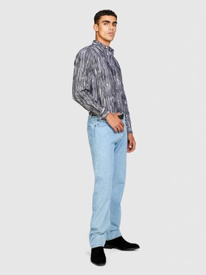 Sisley %100 Koton Detroit Regular Fit Denim Pantolon Erkek Renkli Pantolon - 323A4V8JSE01K