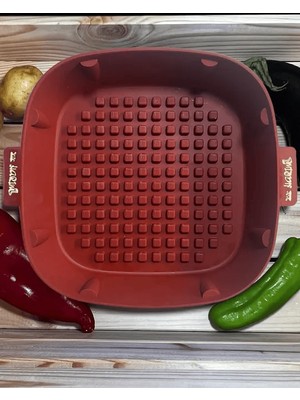 Harım Silikon Kare Pişirme Kabı (Airfryer Uyumlu)