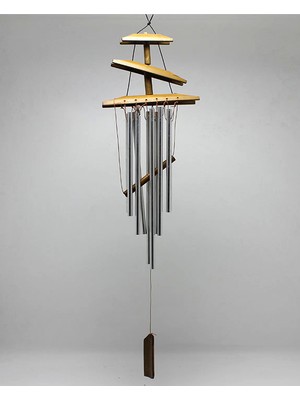 Neonova Ahşap Rüzgar Çanı No:2