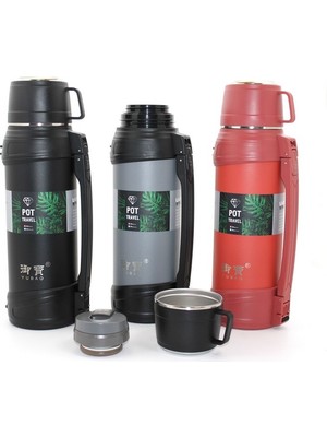 Neonova Paslanmaz Çelik Çift Katmanlı Termos 2.0 Lt