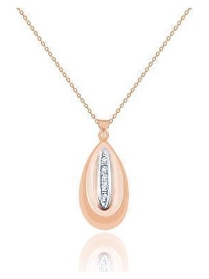 Diamond Line-Gülaylar 14 Ayar Altın Koleksiyon Kolye