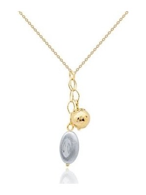 Diamond Line-Gülaylar 14 Ayar Altın Toplu Kolye