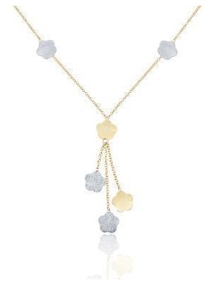 Diamond Line-Gülaylar 14 Ayar Altın Taşsız Klasik Kolye