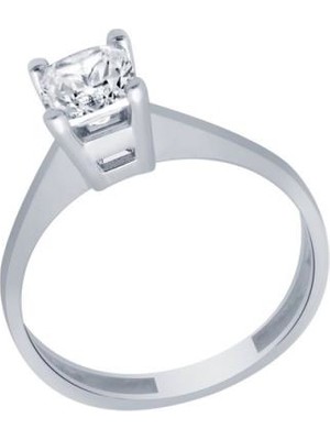 Diamond Line-Gülaylar  14 Ayar Tektaş Yüzük