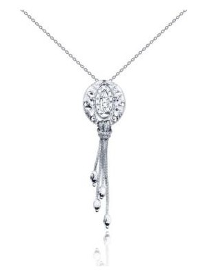 Diamond Line-Gülaylar 14 Ayar Altın Taşsız  Kolye