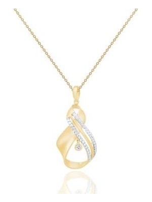 Diamond Line-Gülaylar 14 Ayar Altın Koleksiyon Kolye