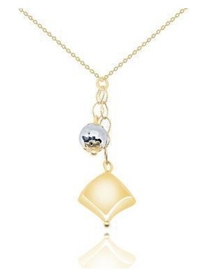 Diamond Line-Gülaylar 14 Ayar Altın Toplu Kolye