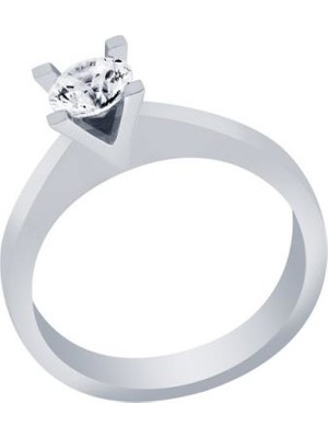 Diamond Line-Gülaylar  14 Ayar Tektaş Yüzük