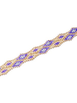 Diamond Line-Gülaylar 14 Ayar Altın Taşsız  Bileklik