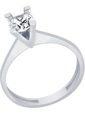 Diamond Line-Gülaylar  14 Ayar Tektaş Yüzük