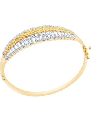 Diamond Line-Gülaylar 14 Ayar Altın Trend Bilezik