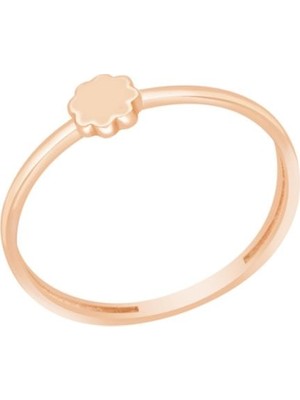 Diamond Line-Gülaylar - Altın 14 Ayar Geometrik Yüzük