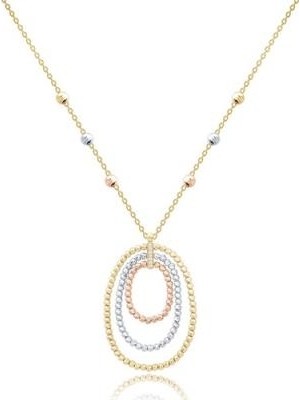 Diamond Line-Gülaylar 14 Ayar Altın Toplu Kolye