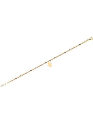 Diamond Line-Gülaylar 14 Ayar Sarı Altın Toplu Bileklik