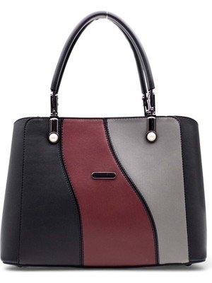 Blancaston 1010 Kadın 3 Bölmeli El ve Omuz Çantası