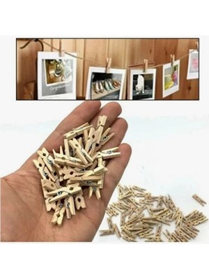 SHC4200 Mandal Ahşap Mandal (100 Adet)