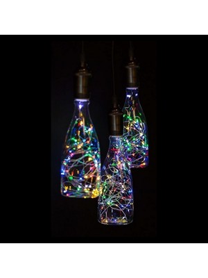 Tek-İş Pilli Rgb Peri LED Işık 5 Metre – Renkli Dekoratif Aydınlatma