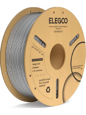 Elegoo Pla+ Filament Uzay Grisi