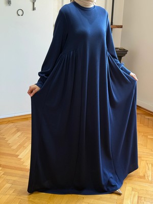 Yandan Büzgülü Örme Elbise 8000 Navra | Fendel