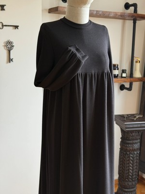 Bel Büzgülü Çift Bantlı Örme Elbise 2316 Navra | Fendel