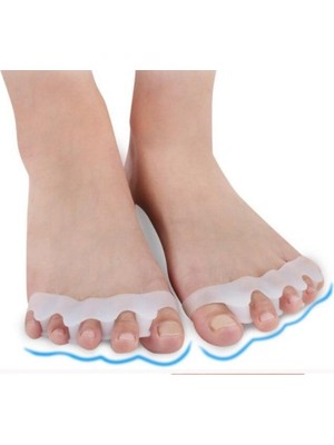 Neonova 5 Parmak Ayıran Geçmelı Makara Beyaz Renk