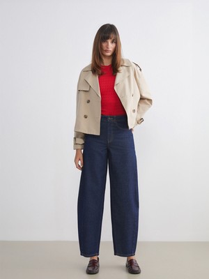 Lc Waikiki Yeni Sezon Balloon Fit Kadın Jean Pantolon