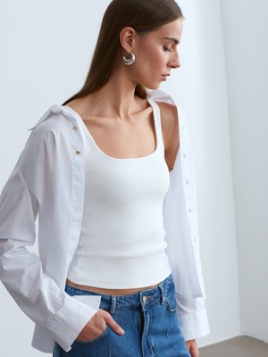 Dilvin 21057 Askılı Top-Ekru