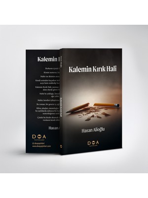 DOA Yayınları Kalemin Kırık Hali - Hasan Alioğlu