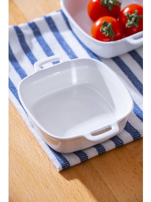 UltraNova Kare Sunum Kase, 12.5 Cm, Şık ve Fonksiyonel Ev Dekoru