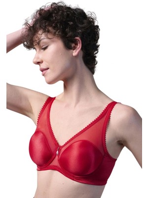 Çamaşır Kenti Kırmızı Sütyen Kadın Y1840-D