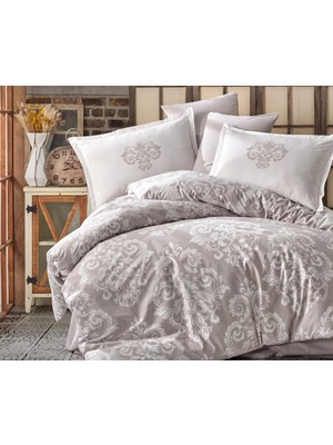 Clasy Ranforce %100 Pamuk Tek Kişilik Nevresim Sade V2 Bej