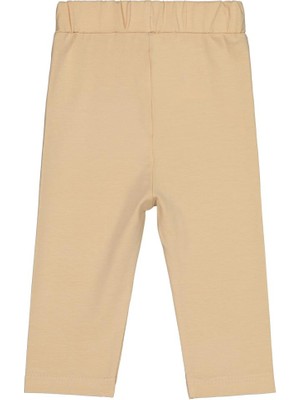 Civil Baby Düz 6-18 Ay Tayt - Bej 9-12 Ay