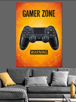 Karizma Tablo Oyun Konsolu Harekete Hazır Dekoratif Kanvas - Mdf Ahşap Tablo