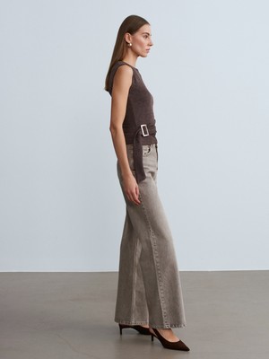 Dilvin 32200 Toka Detaylı Top-Kahve M.