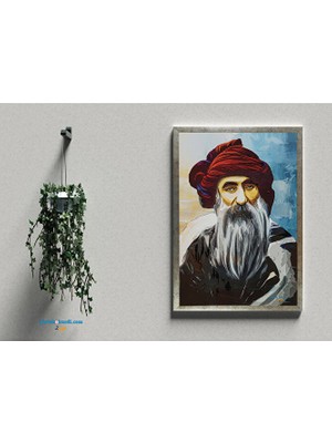 Zerya Postera Seyit Rıza - Seyit Rıza Çerçeveli Posteri (32X47 cm Çerçeveli)