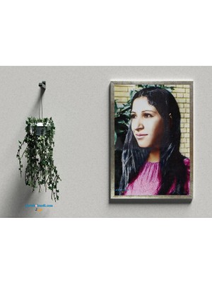 Zerya Postera Leyla Qasim - Leyla Qasim Çerçeveli Posteri (32X47 cm Çerçeveli)