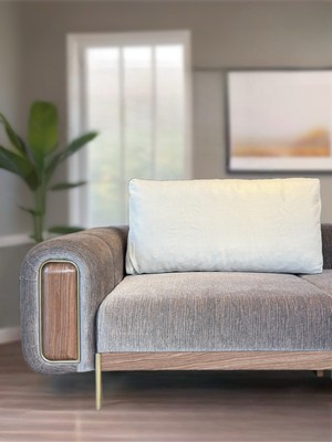 2 Adet Büyük Sırt Kırlent Kılıfı - Sırt Minder Yastık Kılıfı Fermuarlı - Kumaş Kılıfı Kutu Model Fifty Home