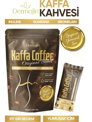 Dermojin Kaffa Kahvesi ( Inulın , Bromelaın , guarana )