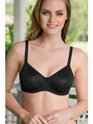 Yeni İnci Kadın Desenli Balenli Toparlayıcı Sütyen 1710