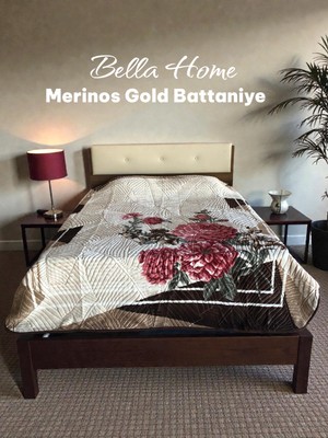 Bella Home Gold 4,5 kg Çift Kişilik Kalın Battaniye - 200X240 - Orijinal Pvc Çantalı