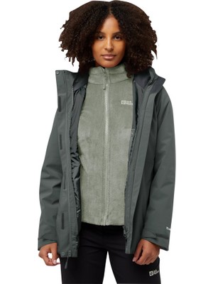 Jack Wolfskin Rotwand 3ın1 Kadın Outdoor Mont A60333