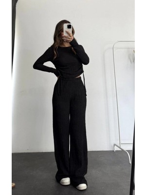 Trivogue Bubble Alt Üst Takım Siyah PT510446