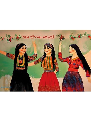 Zerya Postera Jin Jiyan Azadî Posteri