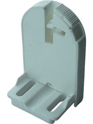 MorPerde Dar Kasa Beyaz Mandallı Ayak