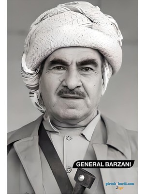 Zerya Postera Mele Mistefa Barzanî - Mustafa Barzani Posteri