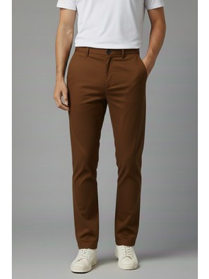 Wekame Erkek Regular Fit Rahat Kesim Keten Pantolon