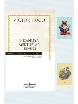 Türkiye İş Bankası Kültür Yayınları Nişanlıya Mektuplar 1820-1822 - Hasan Ali Yücel Klasikler - Victor Hugo-Iş Bankası-Not Defterli Seti