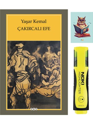 Çakırcalı Efe - Yaşar Kemal - Yapı Kredi Yayınları - Sarı Fosforlu Kalem - Not Defterli Seti