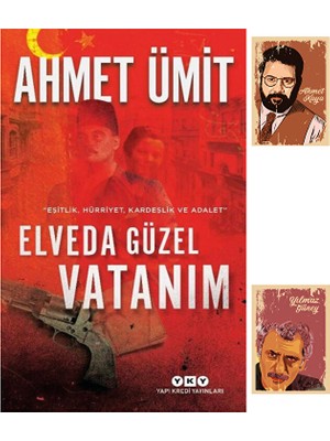 Elveda Güzel Vatanım - Ahmet Ümit - Yapı Kredi Yayınları -Not Defter Seti